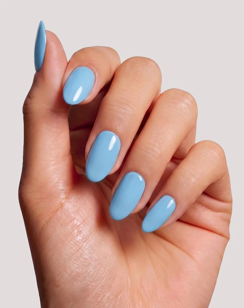 Vernis semi-permanent pour ongles UV/LED Ocean Blue 003 Nutridome