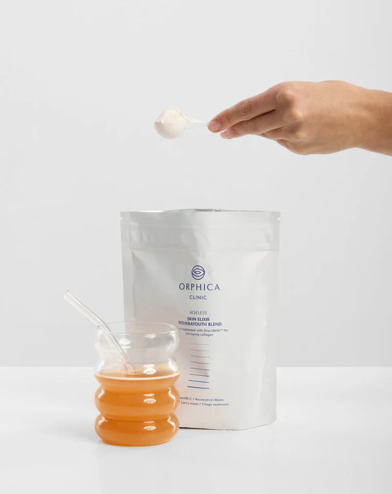 Élixir anti-âge au collagène de poisson et complexe DracoBelle™ Nu Orphica Clinic Ageless
