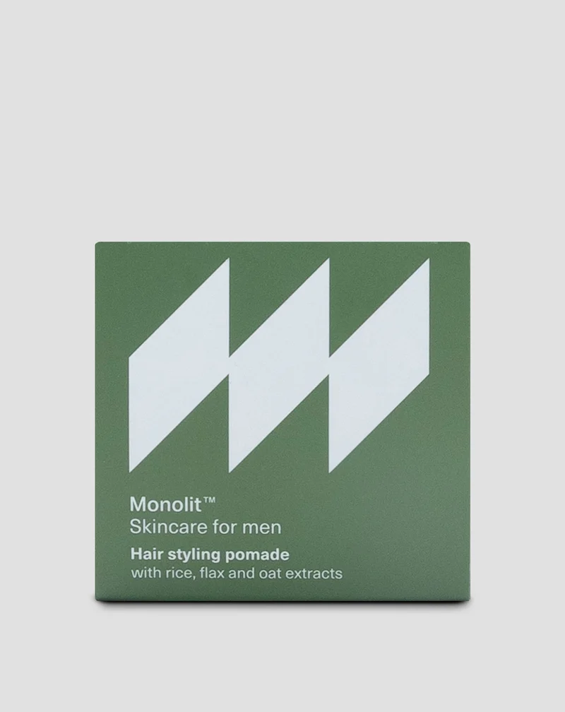 Pomade coiffante pour le modelage et la fixation de la coiffure pour hommes Monolit 55 g