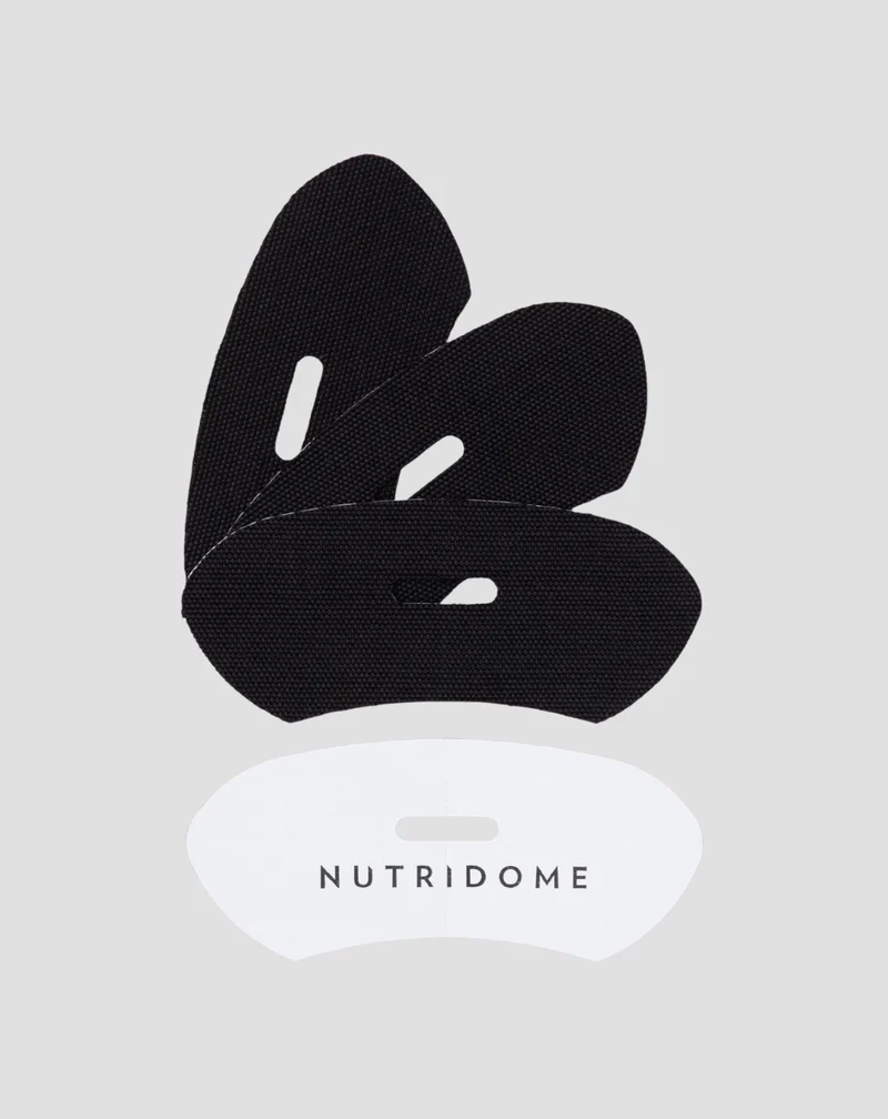 Nutridome patch à lèvres anti-ronflement en soie naturelle de bambou 30 pcs.