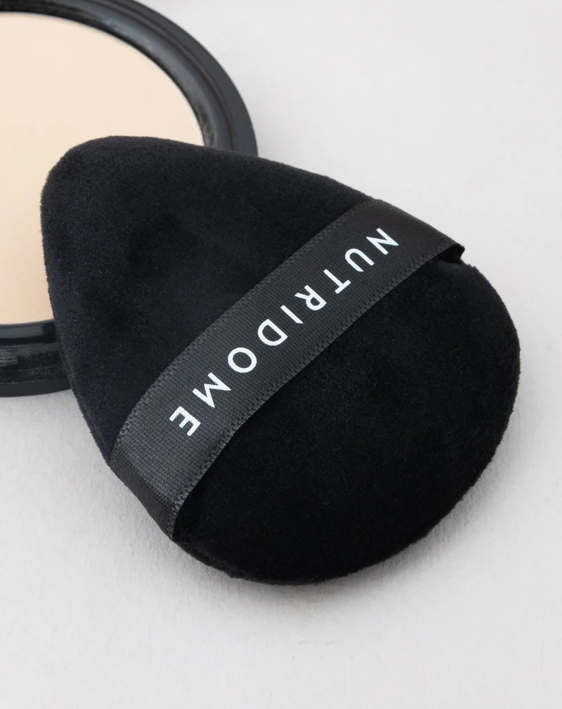 Houppettes à poudre réutilisables pour application précise du maquillage, lot de 3 Nutridome