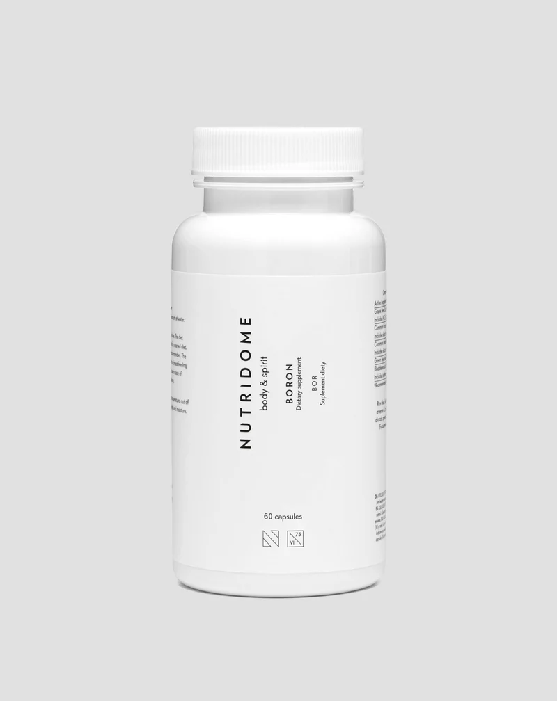 Bore complément alimentaire anti-inflammatoire pour les os et les articulations Nutridome 60 gélules