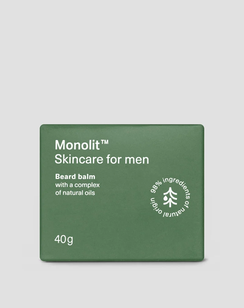 Baume à barbe nourrissant et hydratant au complexe d'huiles naturelles Monolith