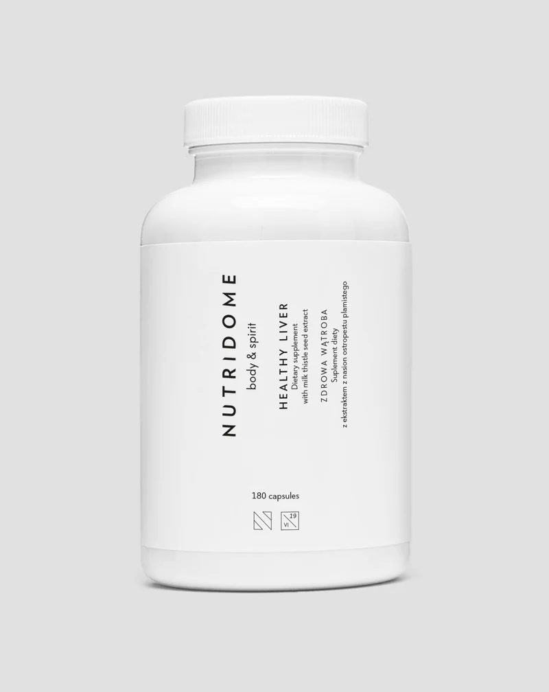 Complément de chardon-marie Nutridome pour la santé du foie 180 gélules