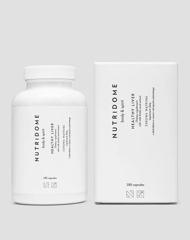 Complément de chardon-marie Nutridome pour la santé du foie 180 gélules