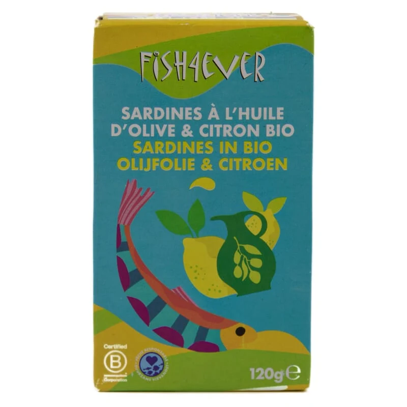 Sardines à l'huile d'olive et au citron