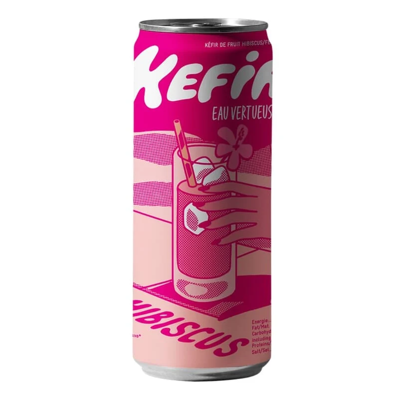 Kéfir hibiscus bio