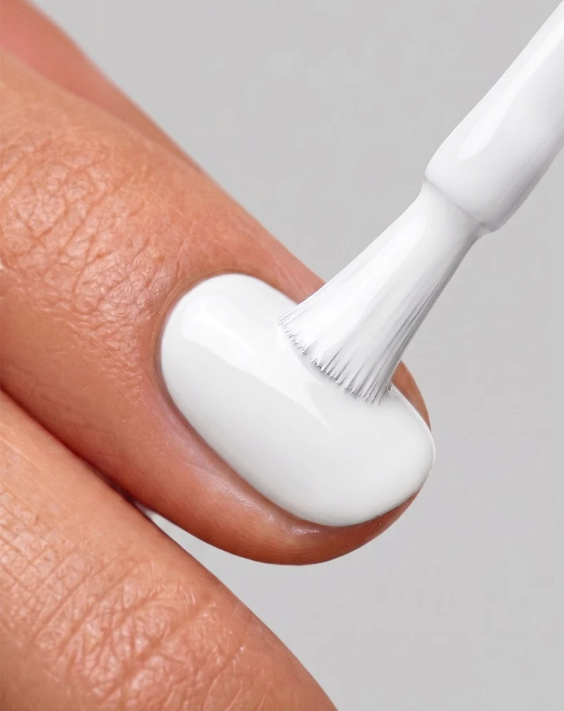 Vernis semi-permanent pour ongles UV/LED White Classic 001 Nutridome