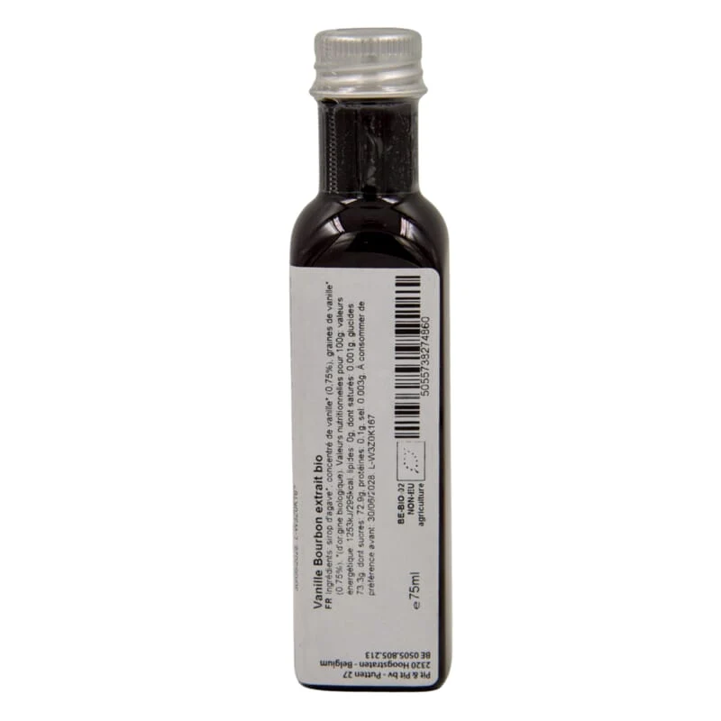 Extrait de vanille Bourbon bio