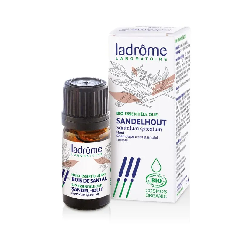 Huile essentielle de bois de santal biologique