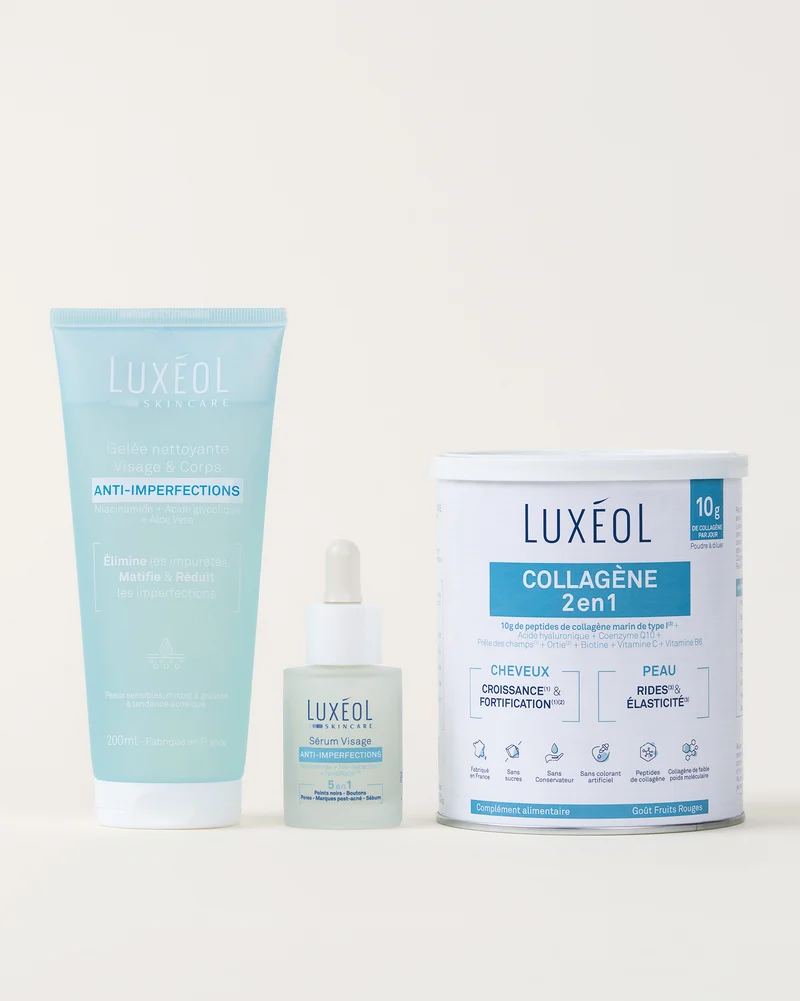 Routine Anti-Imperfections & Collagène 2 en 1