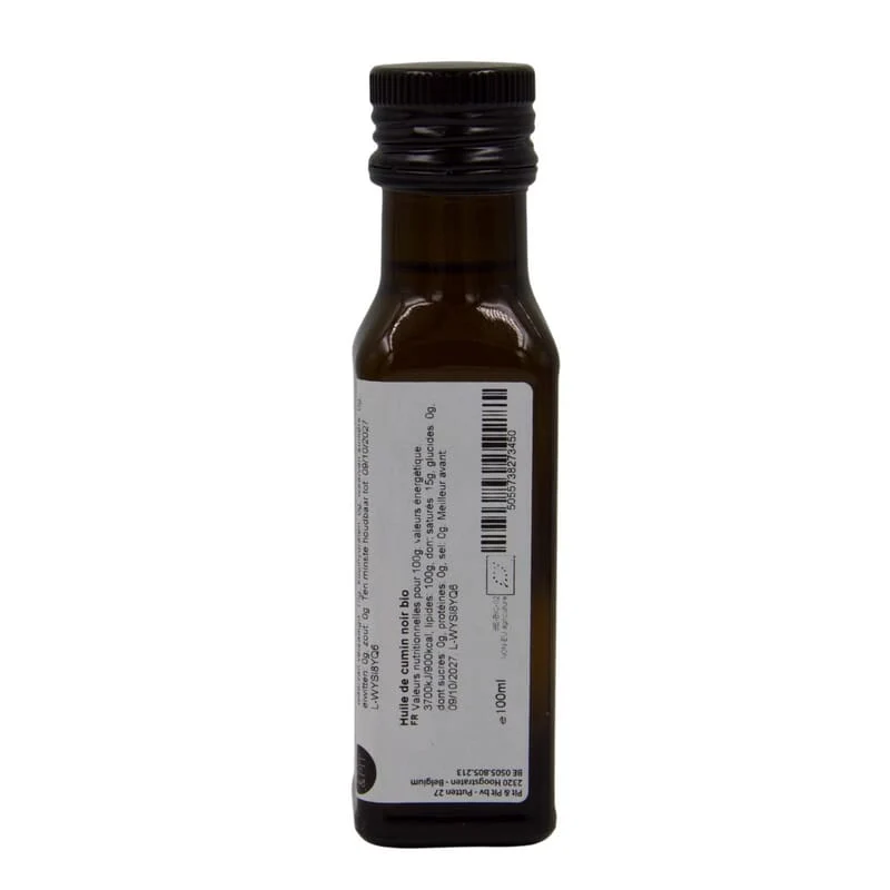 Huile de cumin noir bio