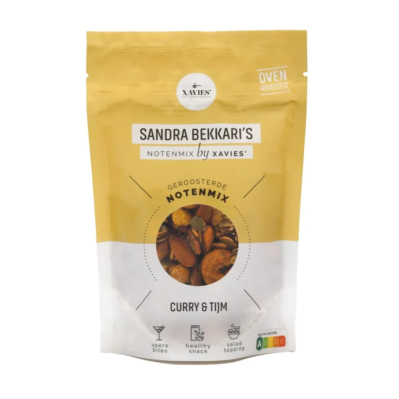 Sandra Bekkari Mélange de noix au curry et au thym