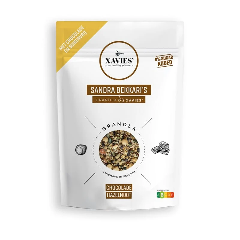 Sandra Bekkari Granola chocolat - noisettes