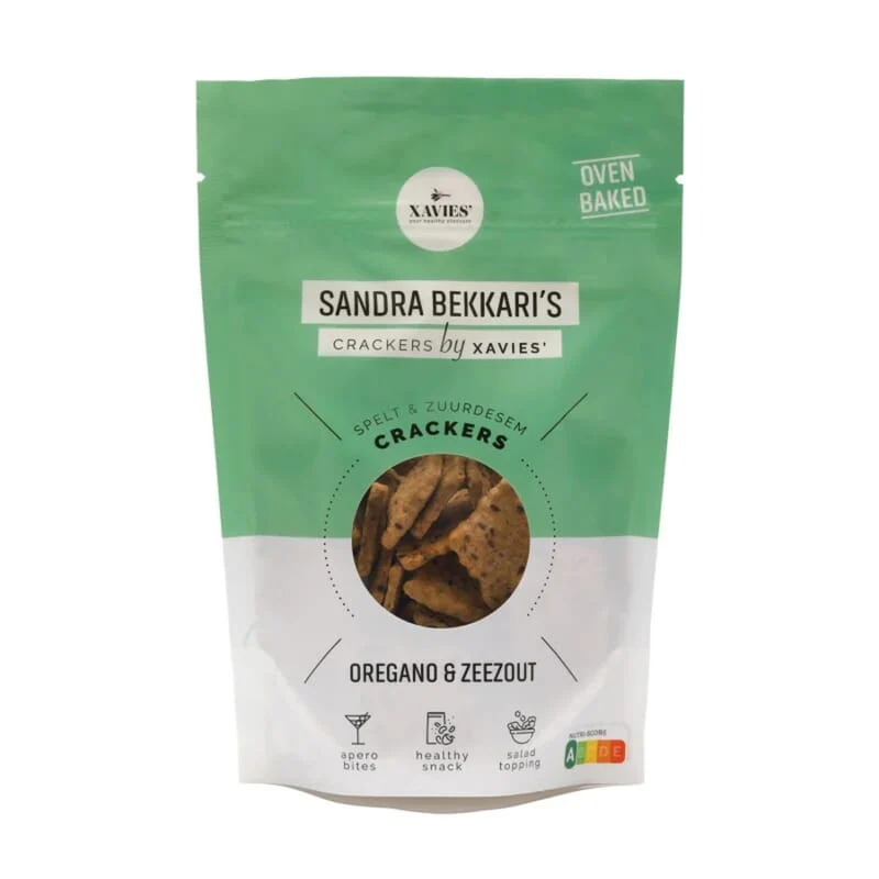 Sandra Bekkari Crackers origan - sel de mer