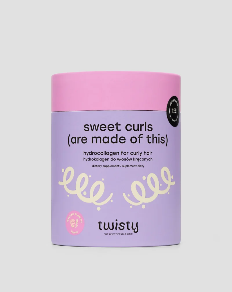 Hydrocollagène capillaire avec biotine pour renforcer et hydrater les cheveux de l'intérieur Twisty 210 g