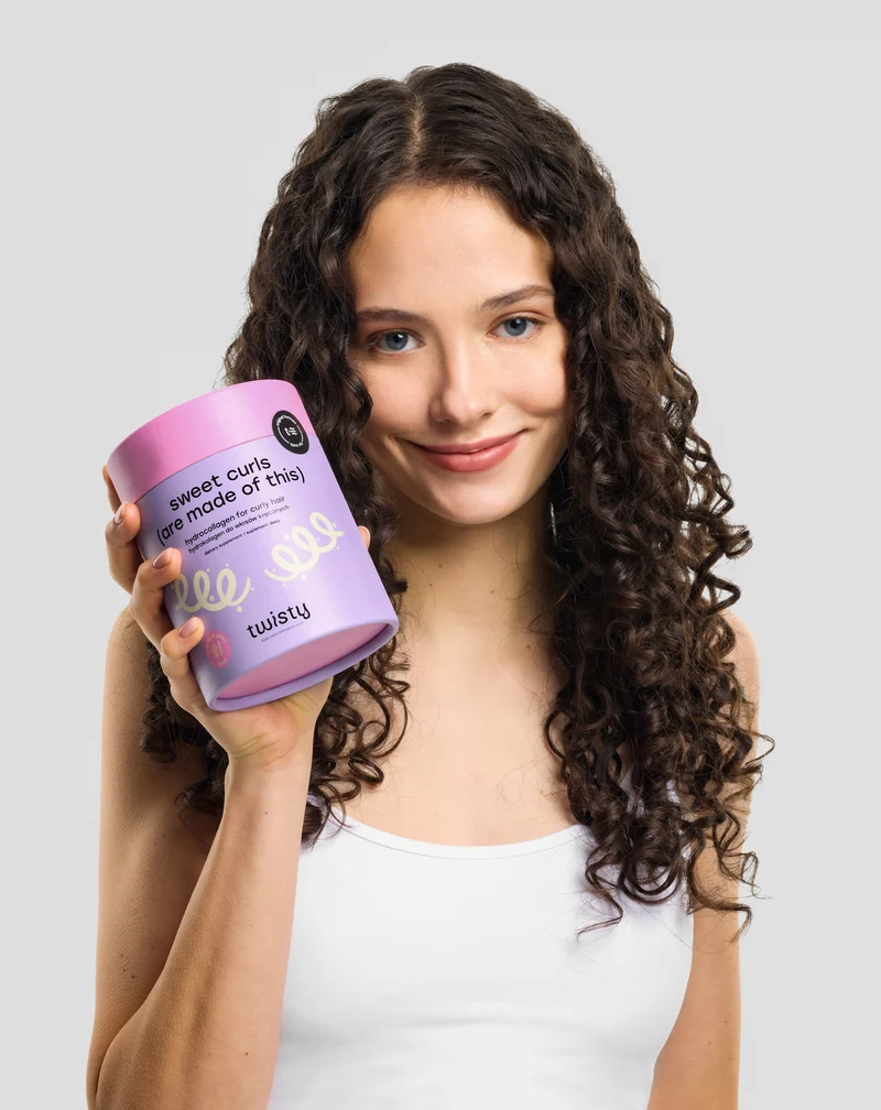 Hydrocollagène capillaire avec biotine pour renforcer et hydrater les cheveux de l'intérieur Twisty 210 g