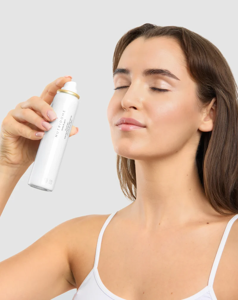 Brume protectrice Nutridome pour le visage SPF 50 protection UVB, UVA