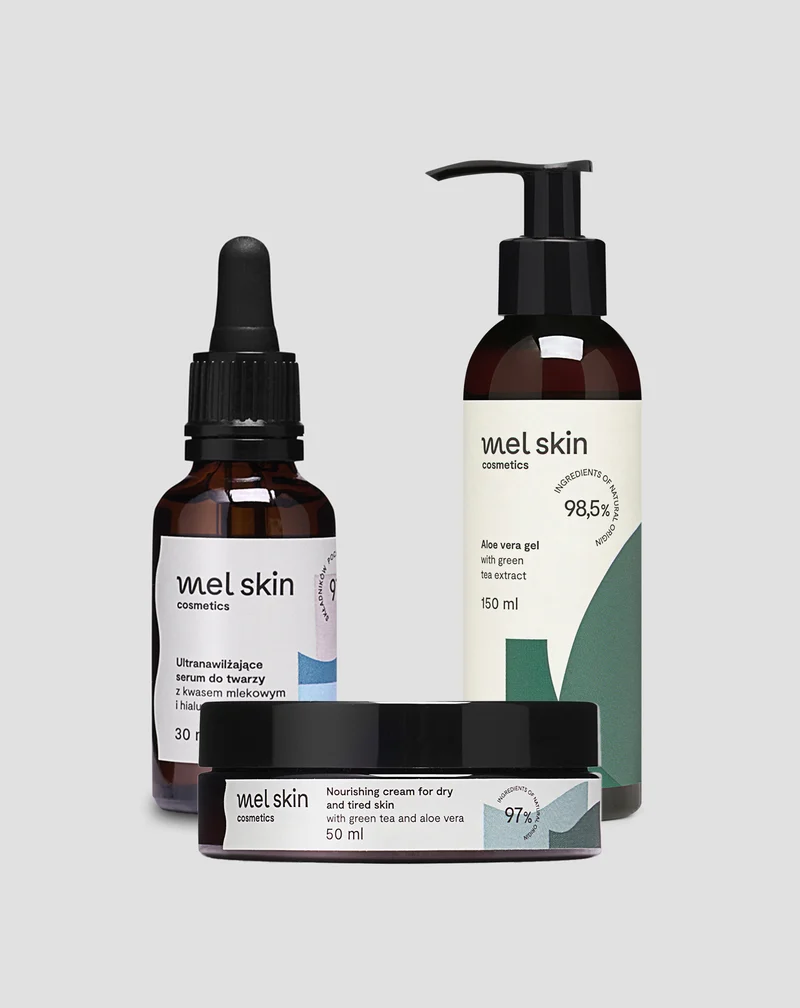 Coffret pour peau sensible Mel Skin