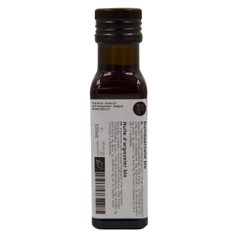 Huile d'argousier bio