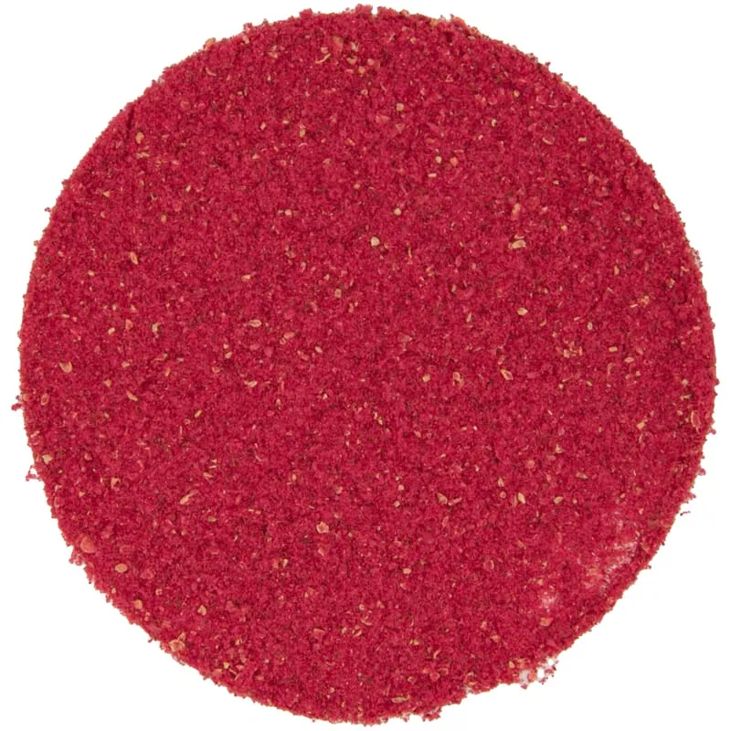 Poudre de framboise lyophilisée