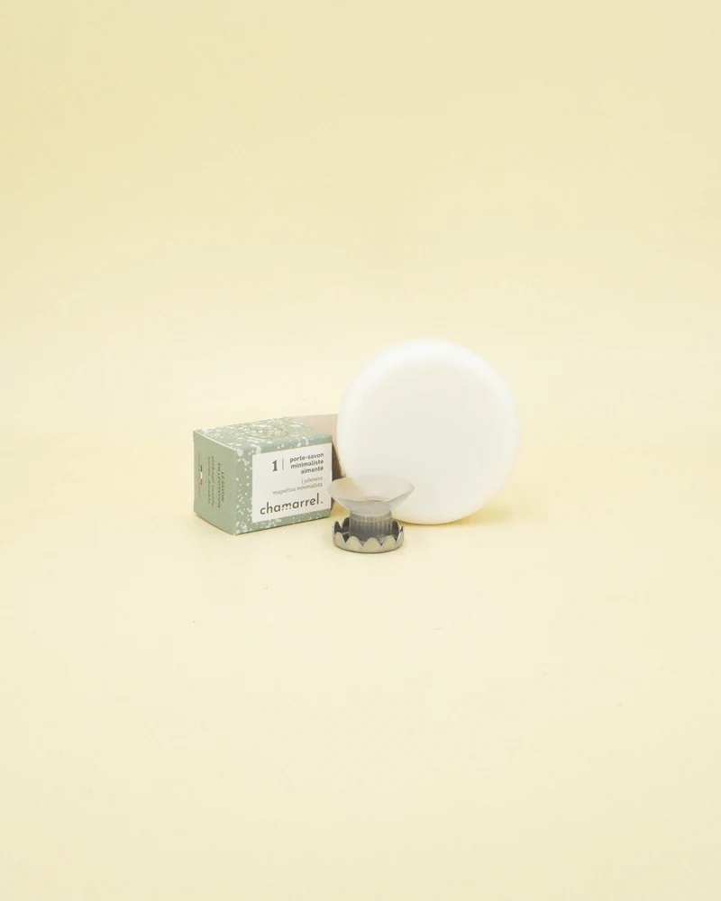 Pain dermatologique et porte savon aimanté