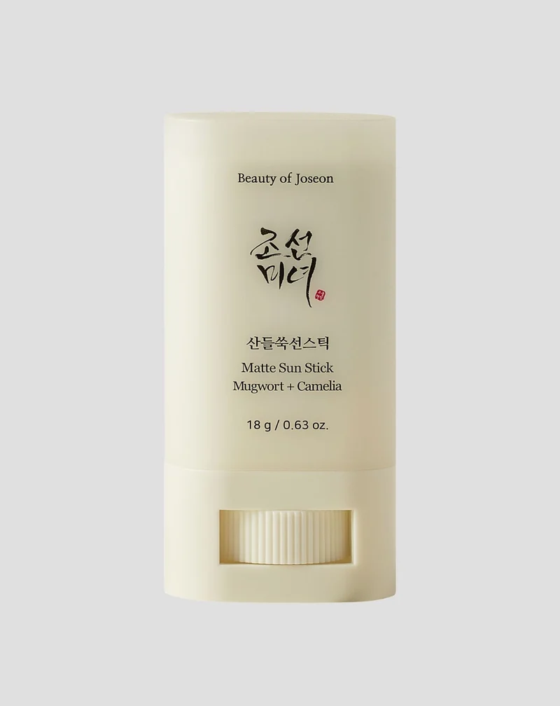 Stick solaire matifiant SPF50+ PA++++ Armoise + Camélia Beauté de Joseon