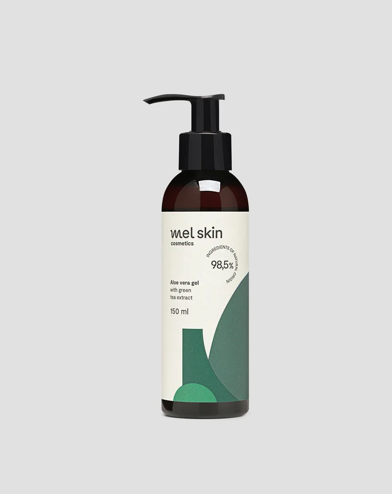 Mel Skin gel universel d'aloe vera pour le visage, le corps et les cheveux