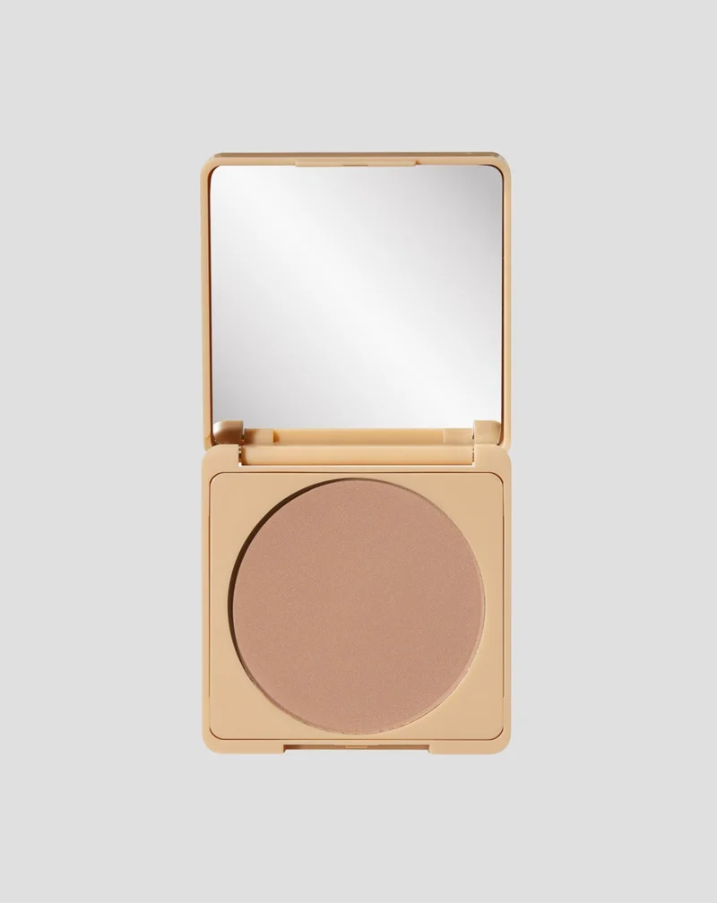 Bronzant pressé Selfglow 02 Warm avec ingrédients actifs pour le contournement du visage Paese