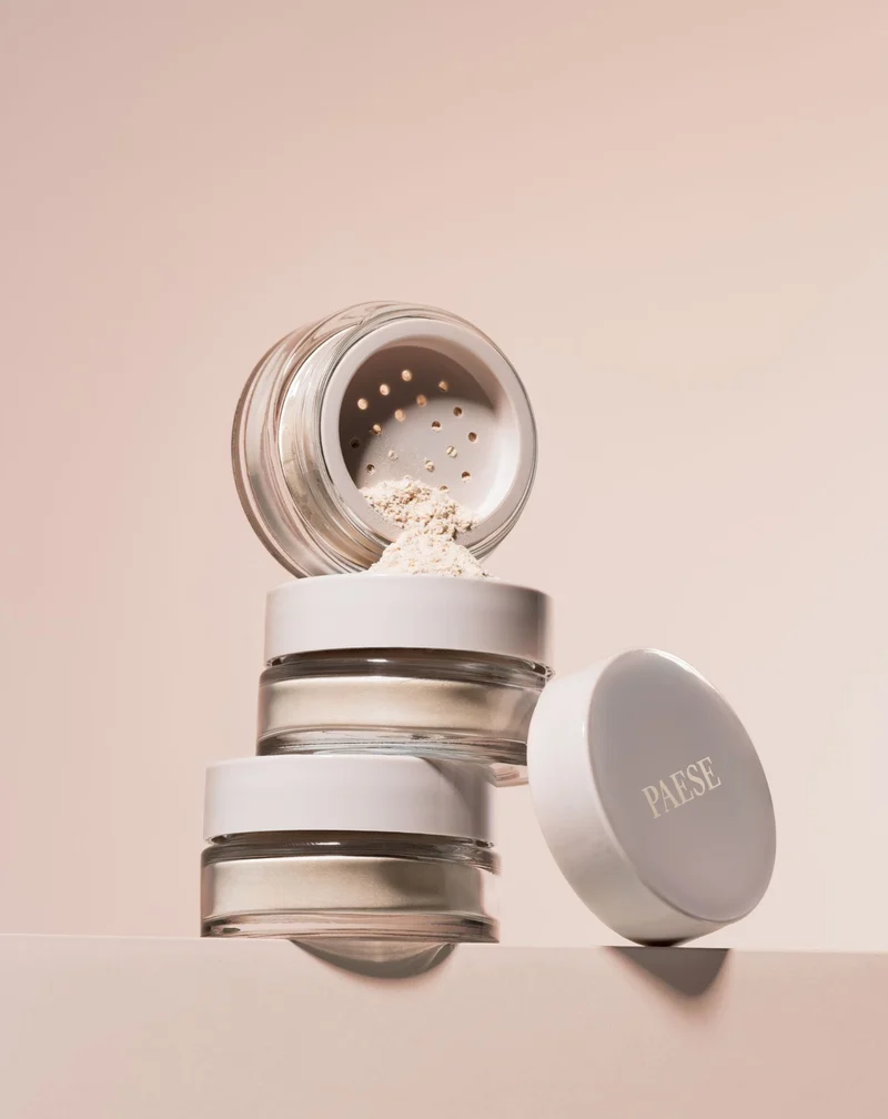 Poudre libre transparente d'olive avec complexe hydratant de Paese