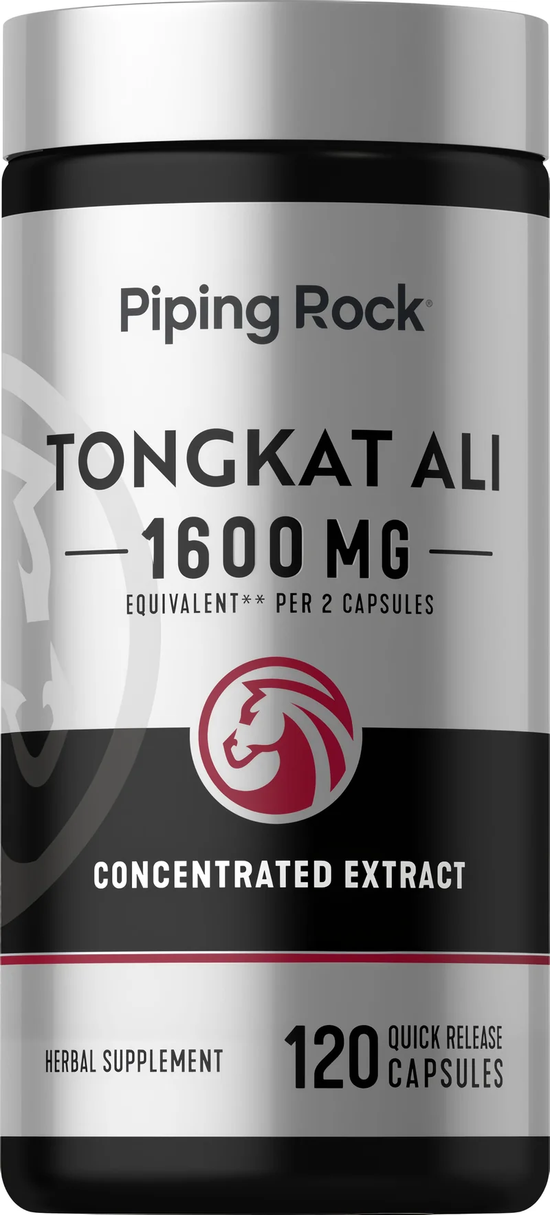 Tongkat Ali Long Jack, 1600 mg (per serving), 120 Quick Release Capsules