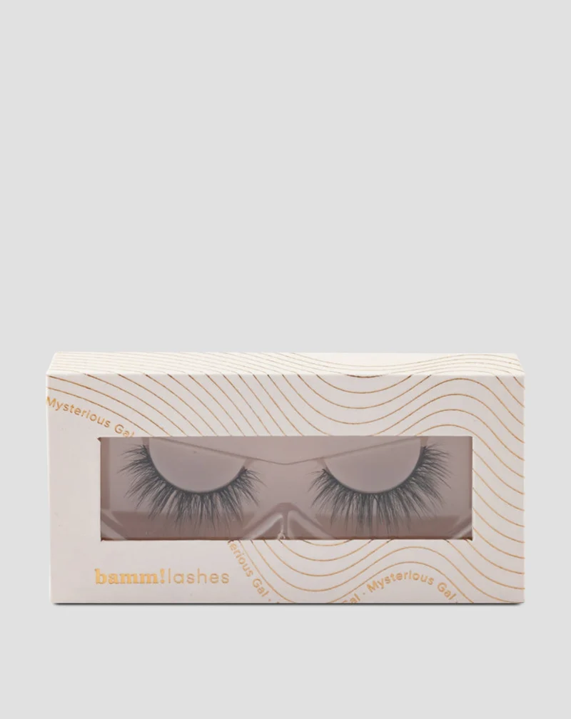 Faux cils en bande 2d à usage répété Misterious Gal Bamm!Lashes
