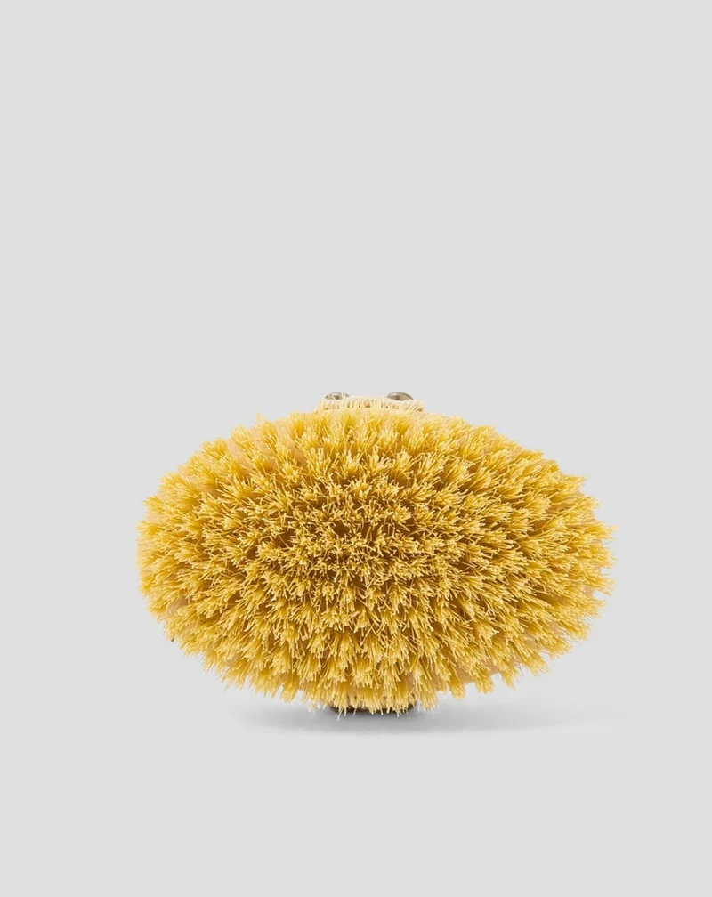 Brosse de massage à sec pour le corps en bois naturel et fibre d'agave n° 1 Hhuumm