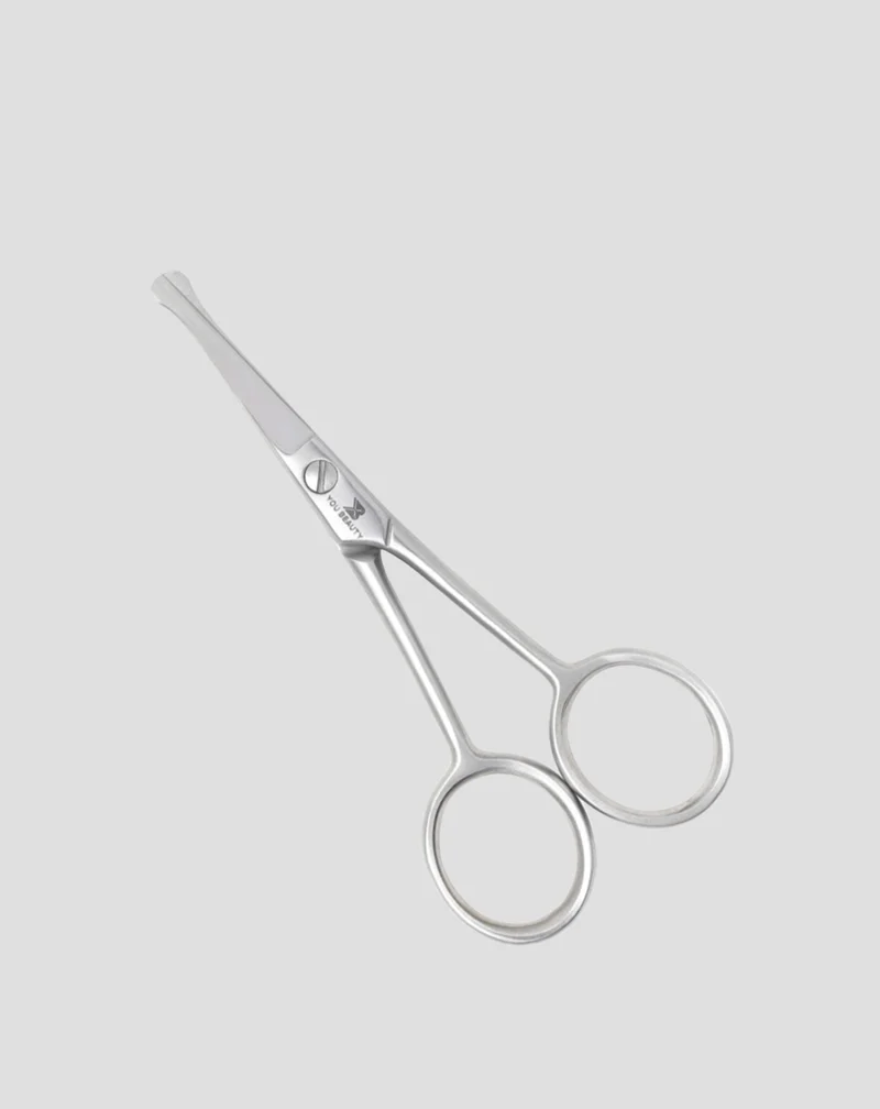 Ciseaux à sourcils et à poils de nez en acier chirurgical You Beauty