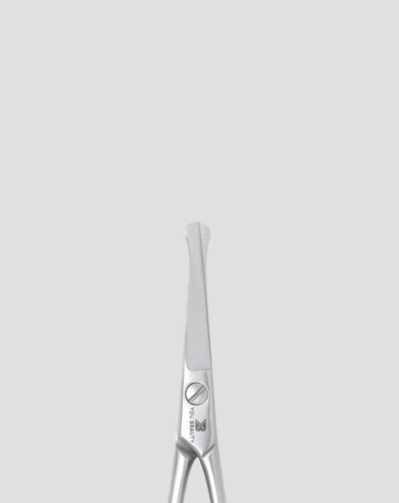 Ciseaux à sourcils et à poils de nez en acier chirurgical You Beauty