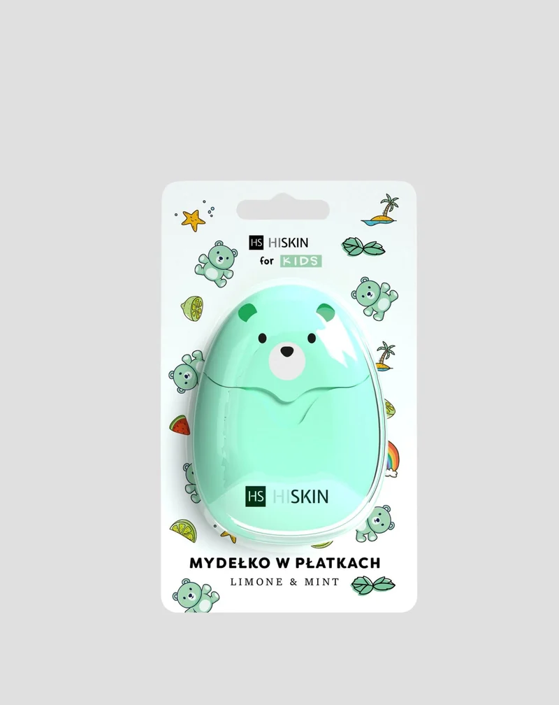 Savon en flocons à la menthe pour enfants limone & mint HiSkin for Kids 50 pièces