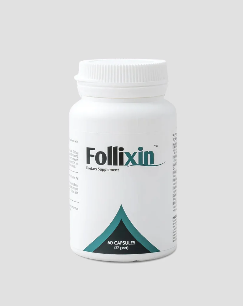 Gélules contre la chute des cheveux à effet épaississant et fortifiant Follixin 60 gélules