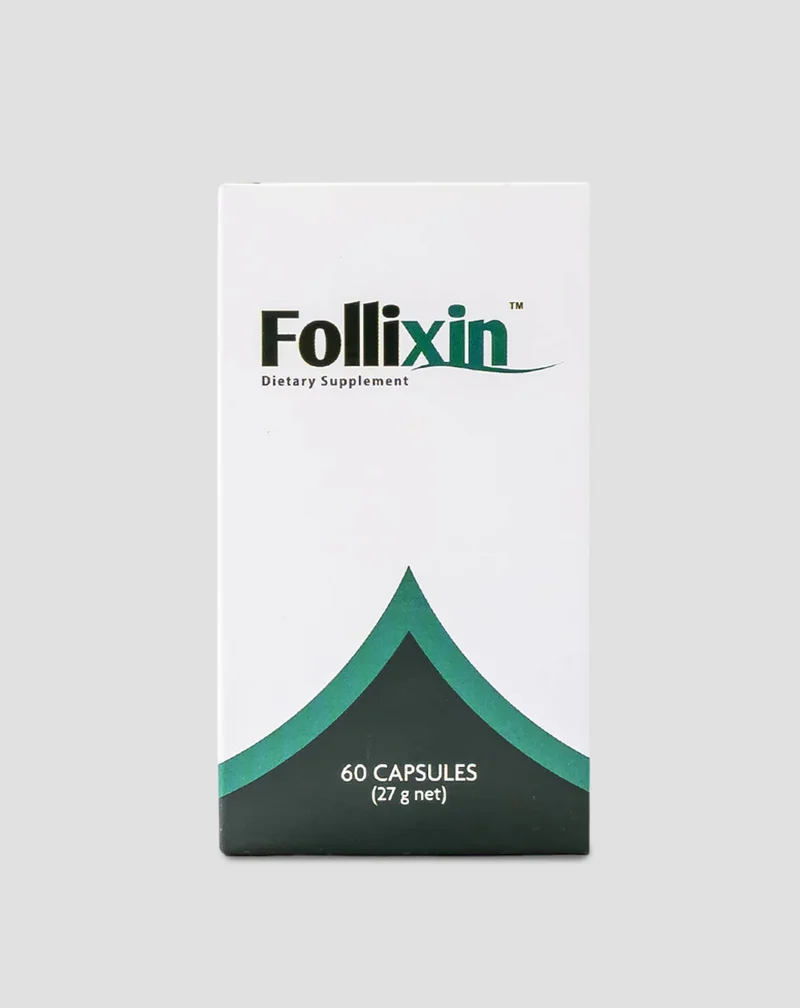 Gélules contre la chute des cheveux à effet épaississant et fortifiant Follixin 60 gélules