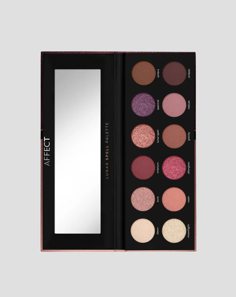 Palette d'ombres à paupières pressés Lunar Spell Affect Professional Cosmetics