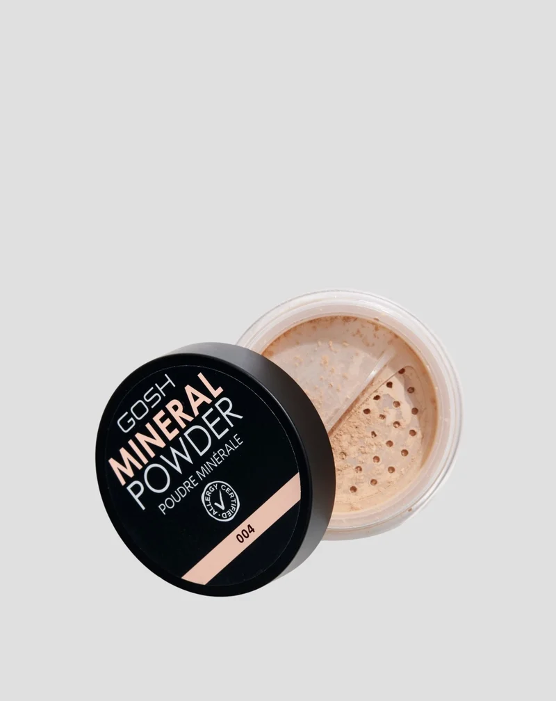 Poudre transparente en vrac avec des poussières d'améthyste 004 Natural Gosh