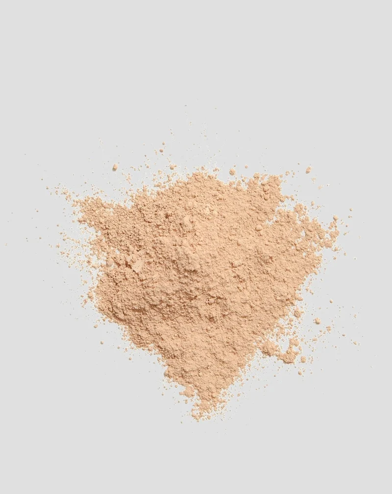 Poudre transparente en vrac avec des poussières d'améthyste 004 Natural Gosh