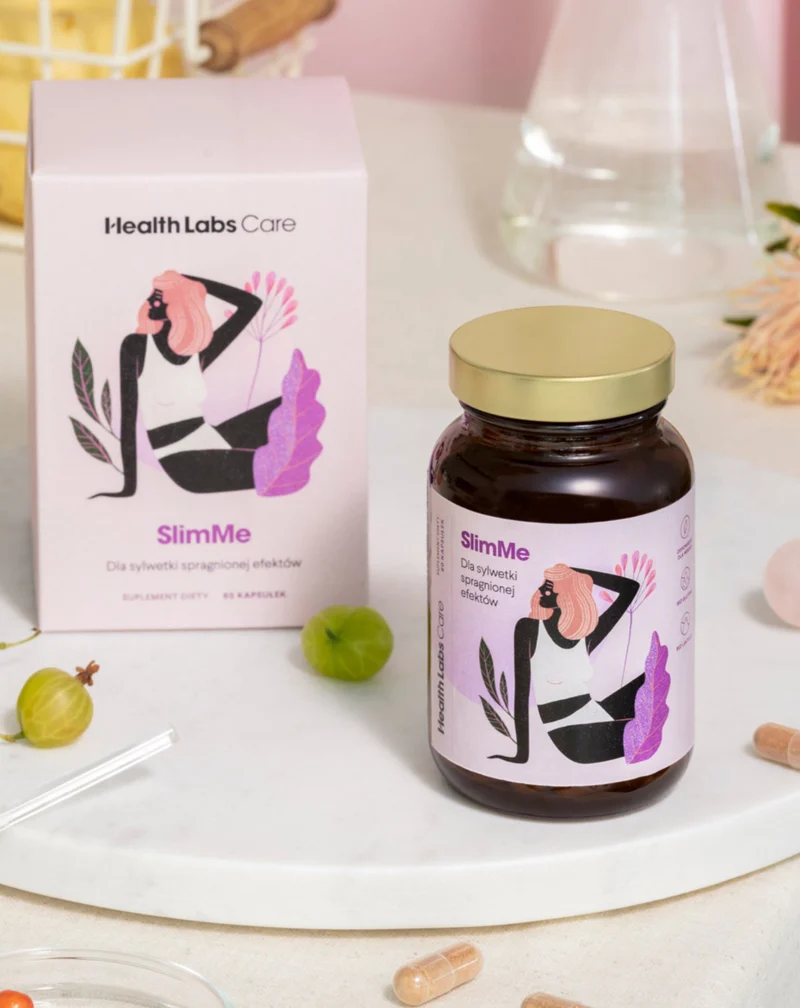 Supplément pour faciliter la perte de poids SlimMe Health Labs Care 60 gélules