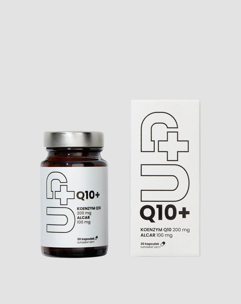 UP Q10+ Coenzyme Q10 avec Supplément d’acétyl-L-Carnitine 30 Gélules UP Health Pharma