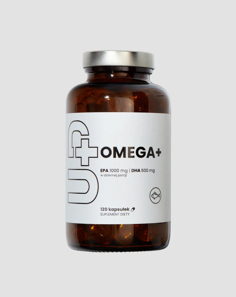 Supplément Up Oméga+ UP Acides gras insaturés oméga-3 Health Pharma 120 gélules