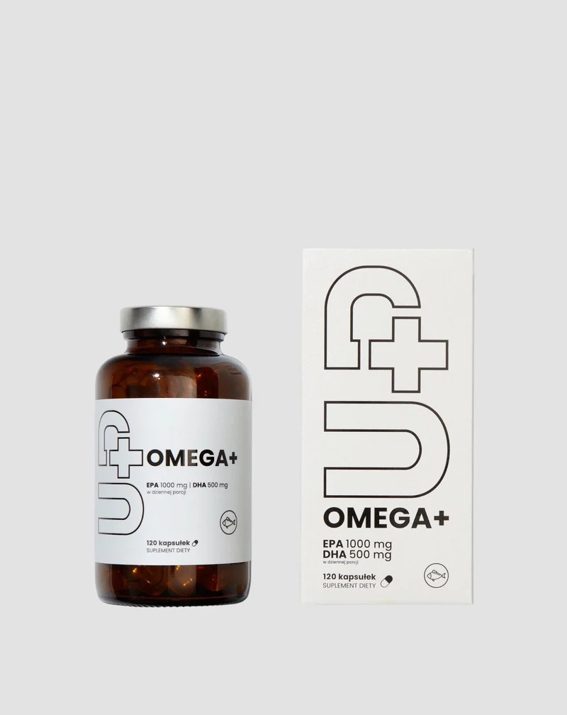 Supplément Up Oméga+ UP Acides gras insaturés oméga-3 Health Pharma 120 gélules