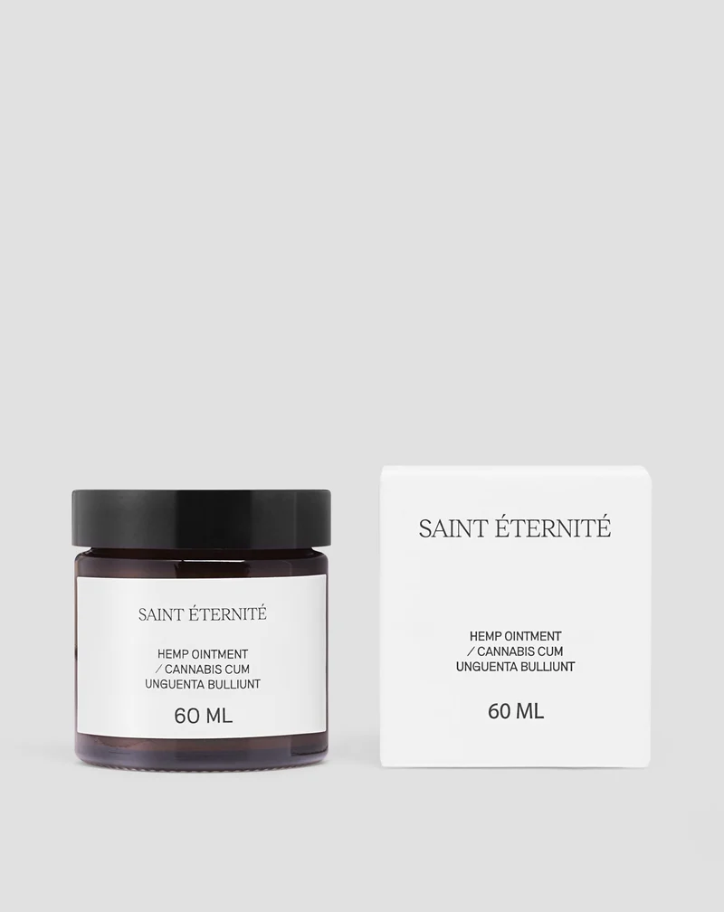 Onguent hydratant naturel au chanvre pour les peaux sèches et l'eczéma Saint Éternité