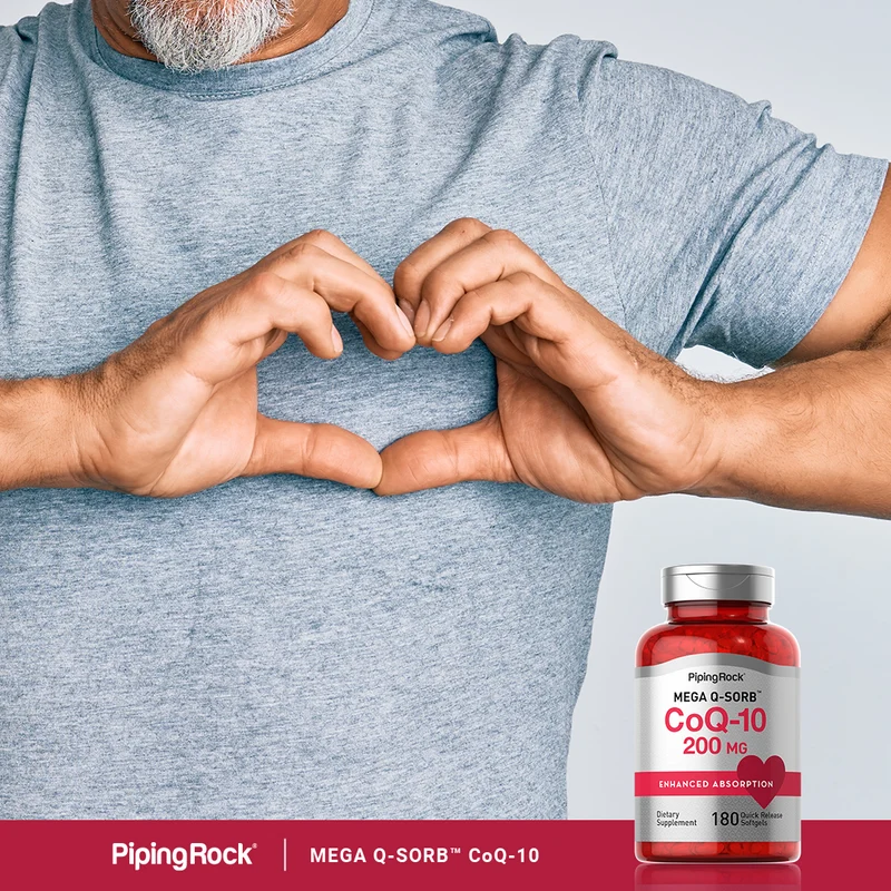 CoQ10, 200 mg, 180 Quick Release Softgels