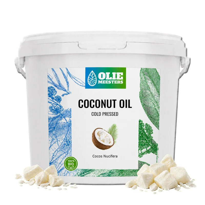 Kokosolie (kokos vet) (Biologisch & Koudgeperst)