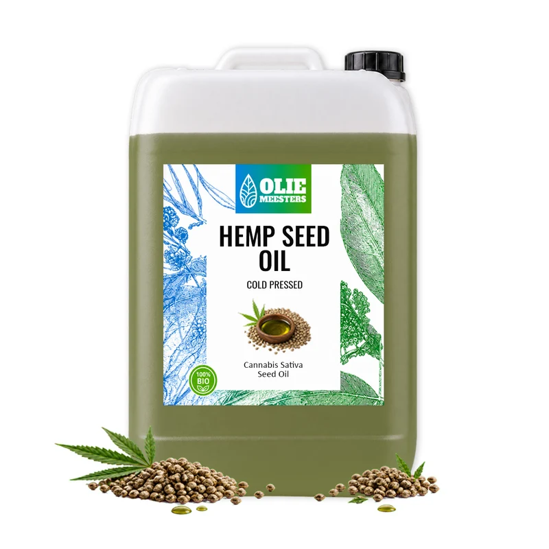 Hennepzaad olie (Biologisch & Koudgeperst)