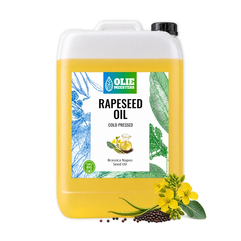 Koolzaad olie (Canola) (Biologisch & Koudgeperst)